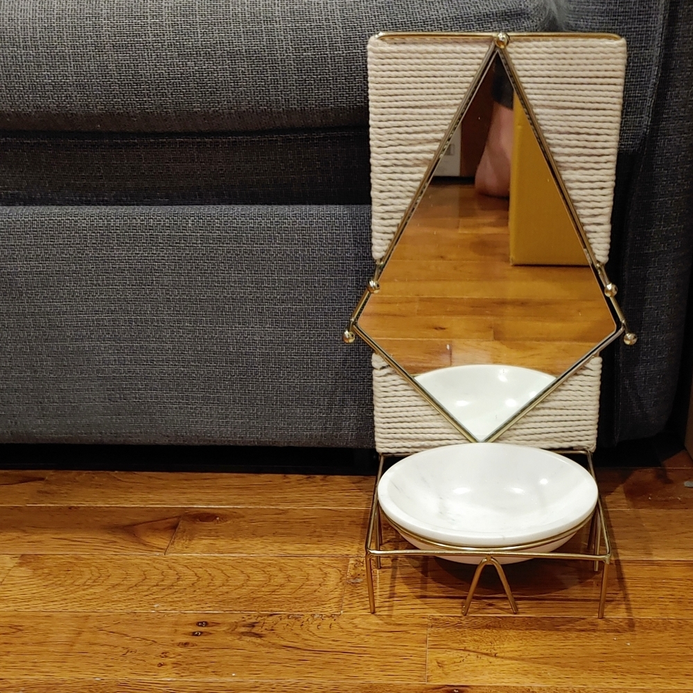 Anthropologie Macrame Jewelry Stand - Picture 5 of 10